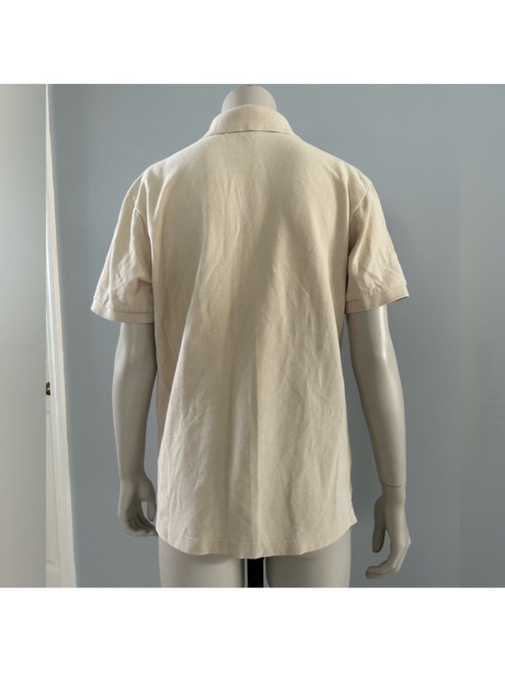 Old Navy Polo Shirt in Beige - Size S Unisex - Picture 6 of 7